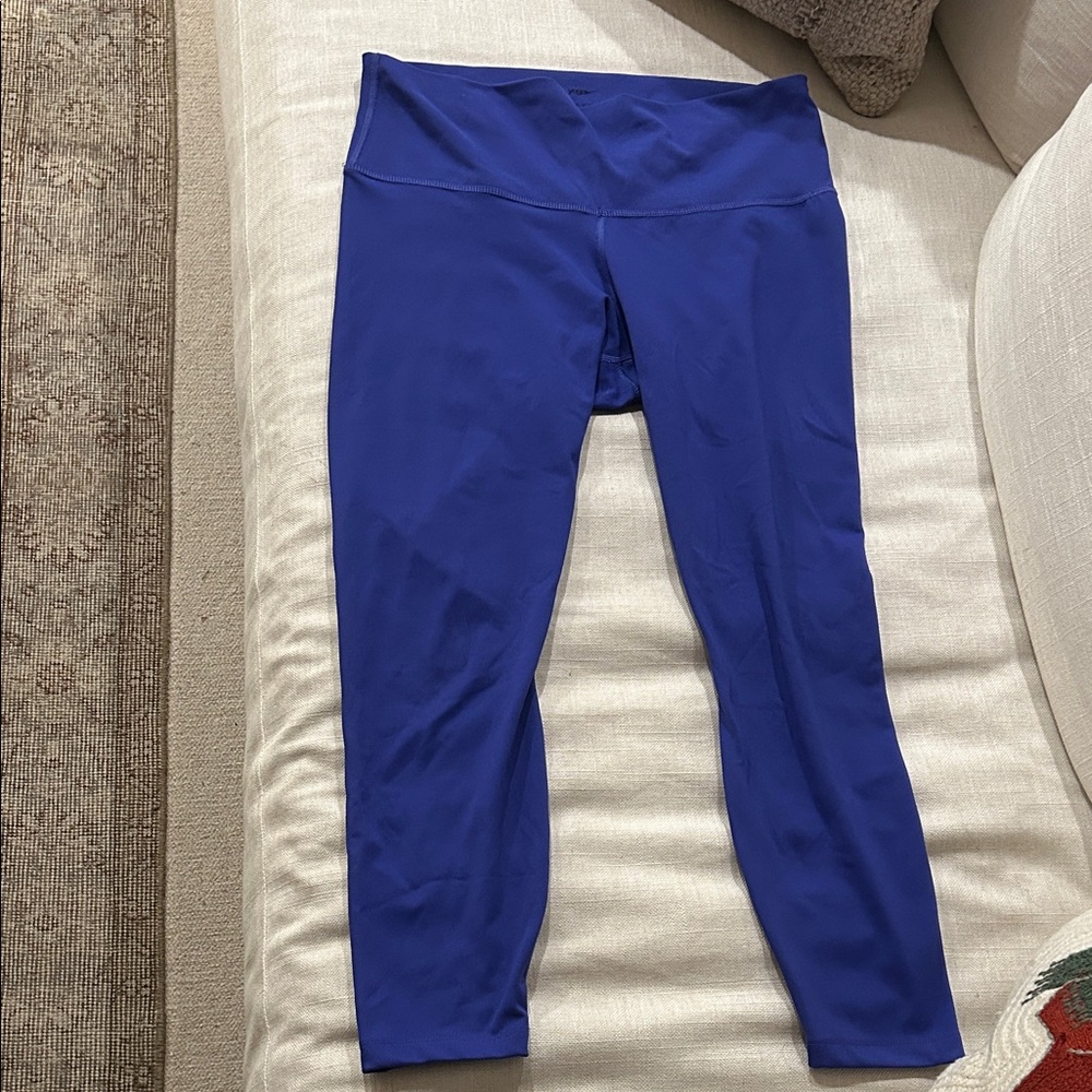 Nike Yoga Dri Fit Blue Cropped leggings XL